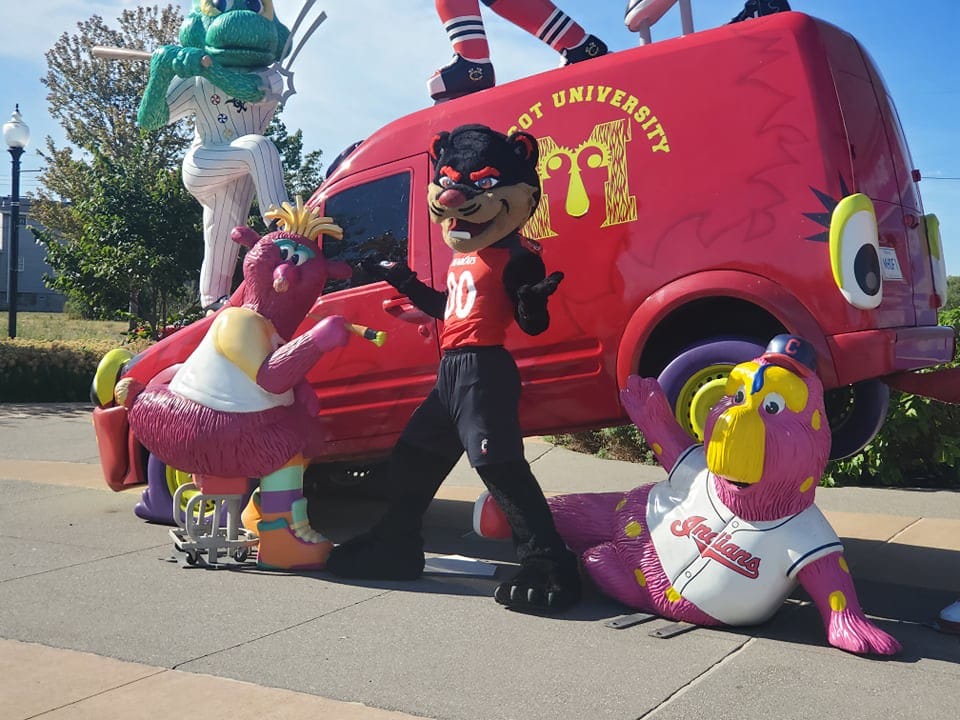UC Bearcat Visits Mascot Hall of Fame